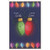 Christmas Card for Wife: Touching Light String Bulbs with Cord in Heart Shape: To My Wife With Love