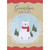 Christmas Card for Grandpa: You're the Best - Polar Bear Wearing Red Scarf in Snow: Grandpa, You're the Best…