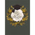 Handmade 3D Graduation Card: Gold Accented Leaf Wreath Topped with Black Grad Cap: For You, Graduate