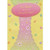 Pink Oval Tip On Banner Easter Card: It's Easter and Spring Once Again!