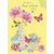 Glass Vase with Pink Flowers: Aunt and Uncle Easter Card: For a Special And Uncle at Easter