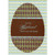 Brown Egg with Diamond Pattern: Husband Easter Card: For My Husband With Love On Easter