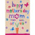 Sparkling Colorful Words and Flower Pot: Mom Mother's Day Card: happy mother's day mom from both of us