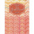 Red and Orange Herringbone Pattern Father's Day Card for Friend: For a Great Friend