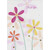 Long Stemmed Pink, Salmon and Yellow Flowers Thank You Card: Thank You