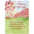 What is Marriage? Pink Trees Die Cut Z-Fold Wedding Congratulations Card: What Is Marriage? Marriage is a friendship - the best kind there can be. It's made of sharing all life brings and caring tenderly...