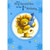 Cute Lion Holding Blue Present Juvenile 1st / First Birthday Card for Son: For a Very Special Son On Your 1st Birthday