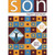 Man with Raised Hands Inside Foil Trimmed Diamond Frame Birthday Card for Son: Son - Happy Birthday - Wish Big - Dream Big