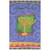 Menorah on Green and Purple Hanukkah Card: Wishing you a Happy Hanukkah in a beautiful season of light