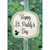 St Paddy's Day Green Ribbon, Sequins and Tip On Banner Handcrafted St. Patrick's Day Card: Happy St. Paddy's Day