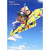 Mouse Flying in Wrapping Paper Airplane Cute Birthday Card: Today's your birthday!