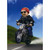 Boy with Bandana and Leather Jacket on Motorcycle Funny / Humorous Masculine Birthday Card