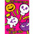 Pumpkin, Ghost, Skull and Cat Suckers Juvenile Halloween Card for Granddaughter: Granddaughter - Happy Halloween