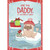 Cute Walrus with Red Hat and Flowers on Floating Ice Juvenile Daddy Christmas Card from Young Child : Kid: Love You, Daddy, at Christmas & Always