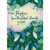 Dark Green, Blue Foil and White Leaves : Swirling Blue Foil Lines Nephew and Family Easter Card: For You, Nephew, and Your Beautiful Family at Easter