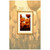 Orange Tulips in Die Cut Window Religious Easter Card: May God Bless You