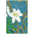 Single White Tulip with Swirling Vines: Children & Family Easter Card: For You Dear Children and Your Family