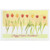 Eight Glitter Accented Tulips: Sweetheart Easter Card: Happy Easter, Sweetheart