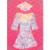 Grad Gown Made Out of Words Feminine High School Graduation Congratulations Card for Young Woman: For the Beautiful High School Grad