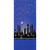 Grad Constellation Over Cityscape Silhouette Money Holder / Gift Card Holder Graduation Congratulations Card: GRAD!