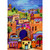 Colorful Jerusalem and Hillside Drawing Rosh Hashanah / Jewish New Year Card for Daughter and 'Son': For You, Daughter and “Son” with Loving Thoughts at Rosh Hashanah