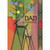 2 Tall Thin Reindeer with Lights on Antlers African American Christmas Card for Dad: For A Wonderful Dad at Christmas