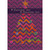 O Christmas Tree : Colorful Tree Under Purple Zig Zag Patterns African American Christmas Card: O Christmas Tree, O Christmas Tree