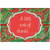 Note of Thanks: Green and Red - Package of 8 Christmas Thank You Notes: A little note of thanks…