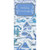 Blue Houses with Snow Covered Rooftops 8 Christmas Gift Card / Money Holders: Holiday Greetings