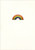 Rainbow Box of 10 La Petite Press Blank Notecards: Card Details