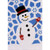 Die Cut Snowman Christmas Card
