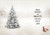 Woodland Animals : Glitter Accented Evergreen Tree : 14 Christmas Cards in Keepsake Box: Inside