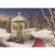 Gazebo with Red Brick Path Box of 18 Alan Giana Holiday Cards