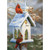 Cardinals and Church Birdhouse: Victoria Wilson-Schultz Box of 18 Christmas Cards