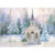 Church in Winter : Judy Buswell : 14 Glitter Embellished Christmas Cards in Keepsake Box