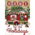 Holiday Trailer : Tina Wenke Box of 12 Die Cut Christmas Cards: Home for the Holidays