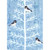 Chickadees on White Tree Branches : Liz Leines Box of 18 Christmas Cards