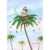 Santa Golfing on Top of Palm Tree : Gary Patterson Box of 18 Funny Christmas Cards