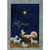 Rejoice : Infant Jesus in Manger : Dove Carrying Olive Branch Religious Christmas Card: Rejoice