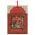 Warm Wishes Cardinals Pocket Ornament Card Bookmark Holiday Card: Warm Wishes