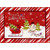 Christmas Sleigh Cutout: Audrey Jeanne Roberts Die Cut Christmas Card: We Wish You a Merry Christmas