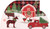Festive Farmhouse : Andrea Tachiera Tri-Fold Panorama Christmas Card: Inside Image