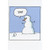 Snowman Son Snowball Funny Scott Nickel Christmas Card: Son?