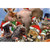 Elephant, Giraffe, Zebra, Lion, Rhino Funny Faces Howard Robinson Humorous / Funny Christmas Card