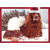 White Cat Sitting on Brown Dog Box of 12 Christmas Cards