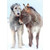 Dog and Donkey Christmas Card