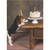 Beagle Puppy Looking at Birthday Cake Funny Dog Birthday Card