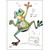Dancing Frog Blank Note Card