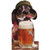 Mustache Dog With Beer Oversized Funny Birthday Card