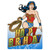 Wonder Woman Die Cut Foil Superhero Birthday Card For Girls: Happy Birthday
